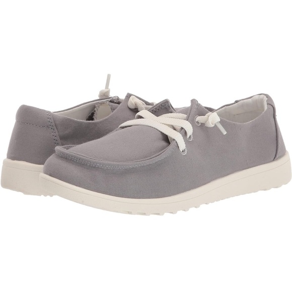 New Madden Girl Women's Yasmin Sneaker in light grey - Picture 4 of 5